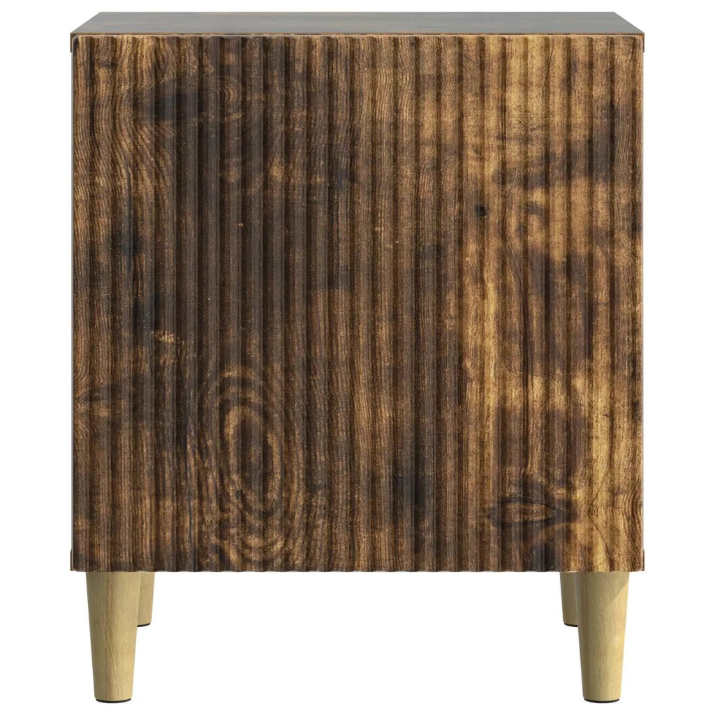 Armadio da Notte Rovere Fumo 43 x 34,5 x 50 cm