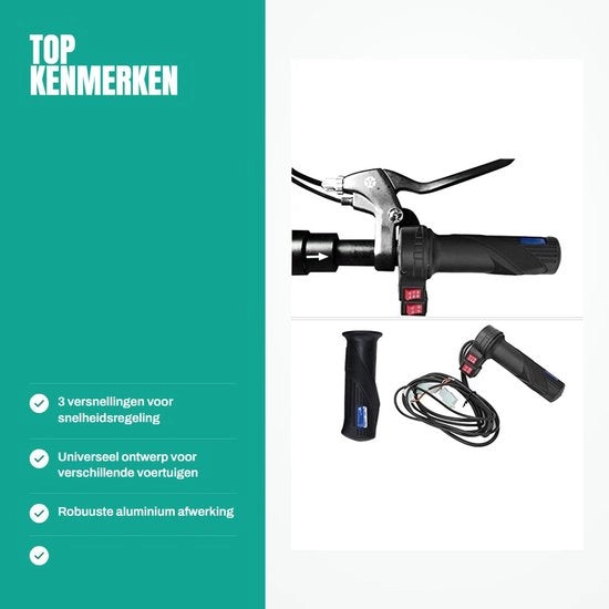 Kit di cambio con 3 velocità per biciclette e scooter elettriche
