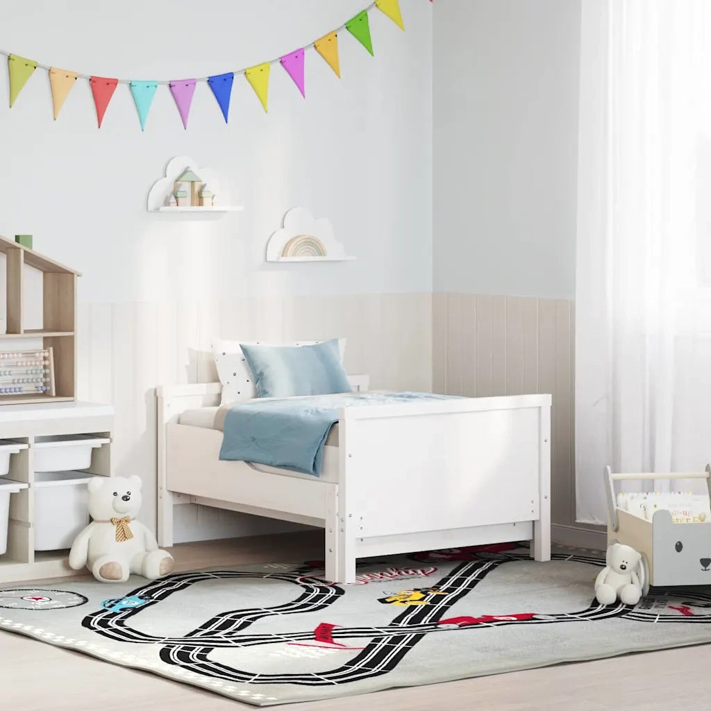 Struttura del letto Bianco 80 x 200 cm Legno multistrato
