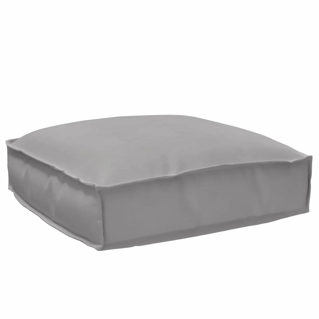 Cuscino Grigio 50 x 50 x 12 cm Tessuto Oxford 42001469