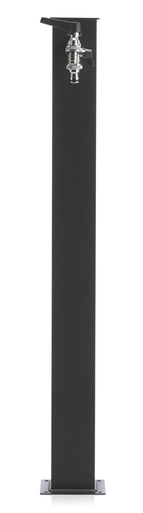 Fontana da Giardino con Doppio Rubinetto Belfer 42/QRR Grigio Antracite