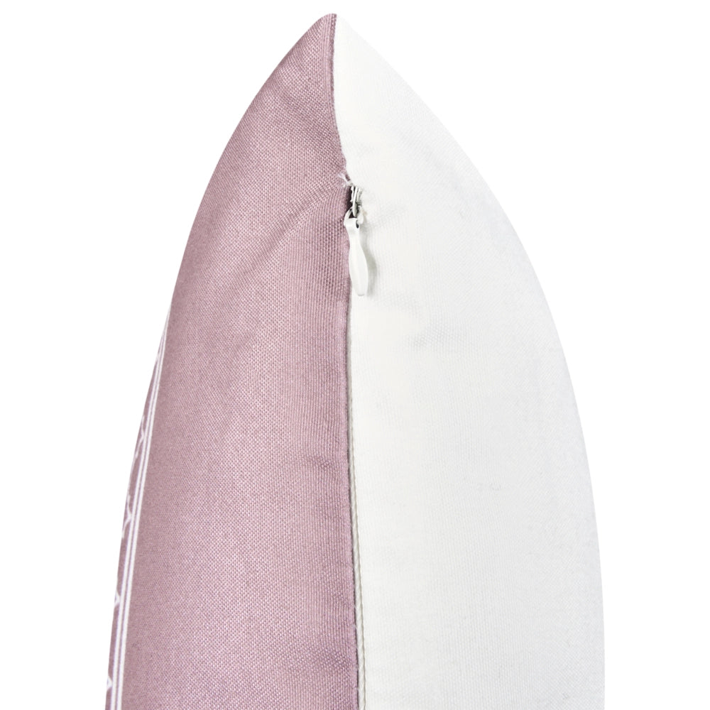 Set di 2 cuscini da esterno in poliestere viola 45 x 45 cm Modello Accessorio da giardino