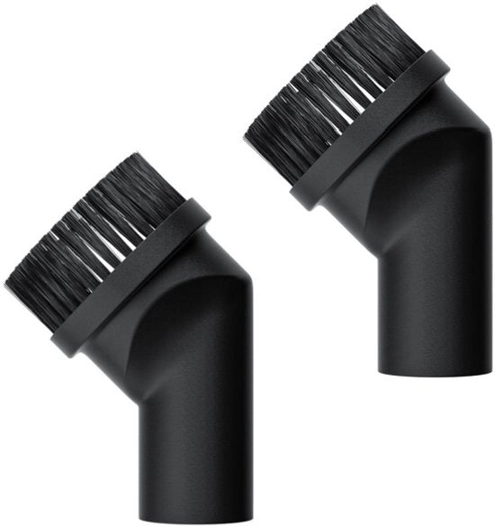 Set di pennelli per aspiratore - 2 pezzi, Accessori universali per pulizia efficiente