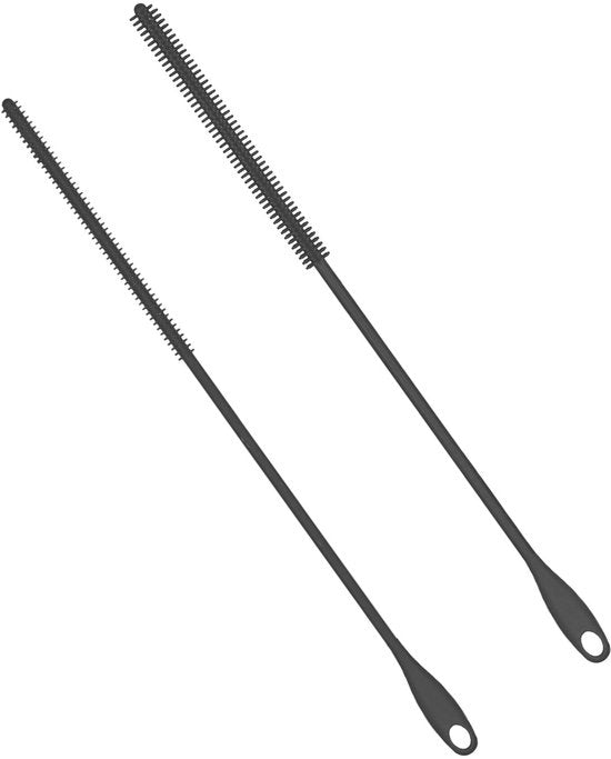Set di spazzole per pulire superfici di silicone, lunghezza 24 cm