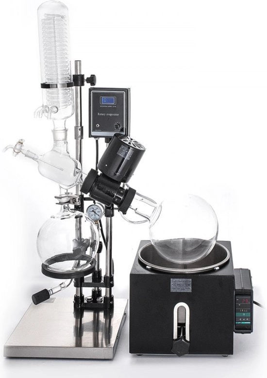 Rotavapor Professionale - Roterente Condensatore - 5L - Incluso Accessori
