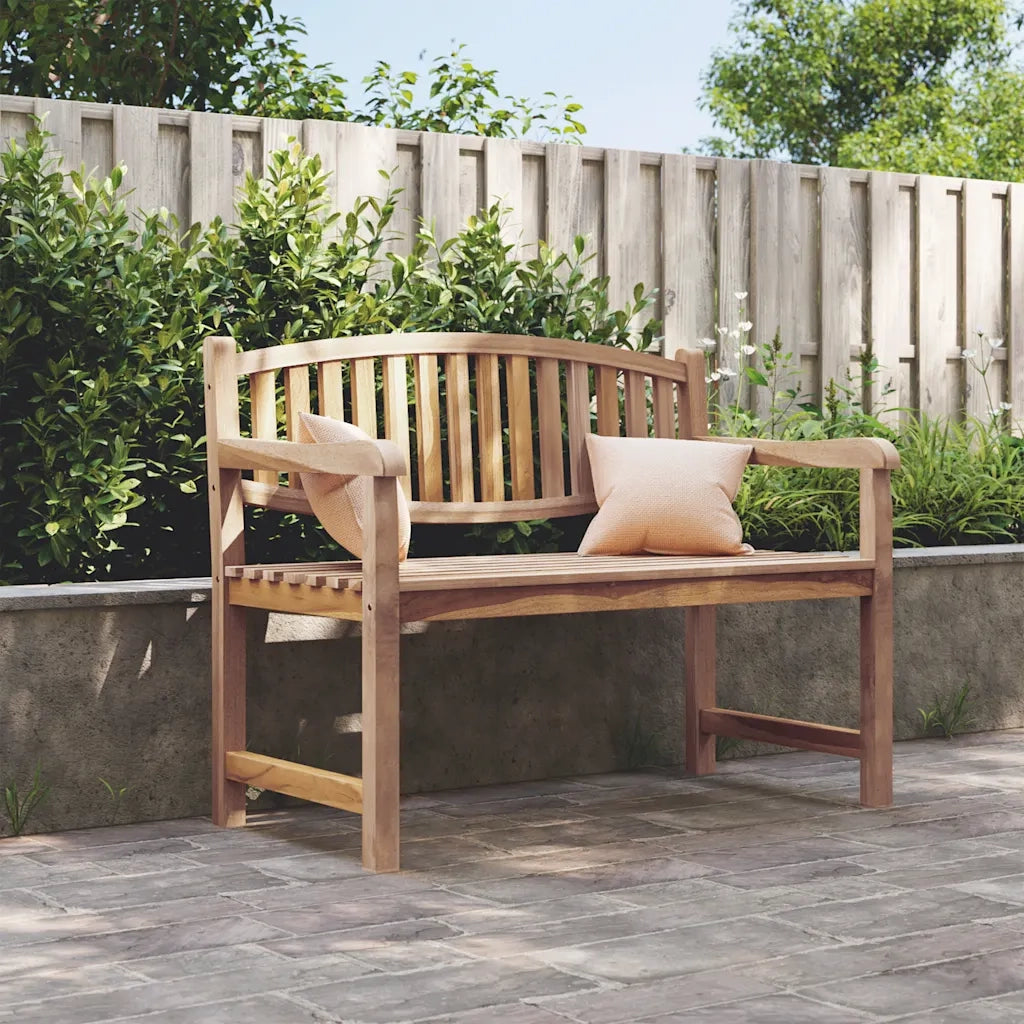 Panchina da Giardino | Panca da Giardino 114x59x87 cm Legno Massello di Teak