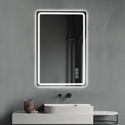 Specchio LED bagno 60x100 cm antiappannamento IP44