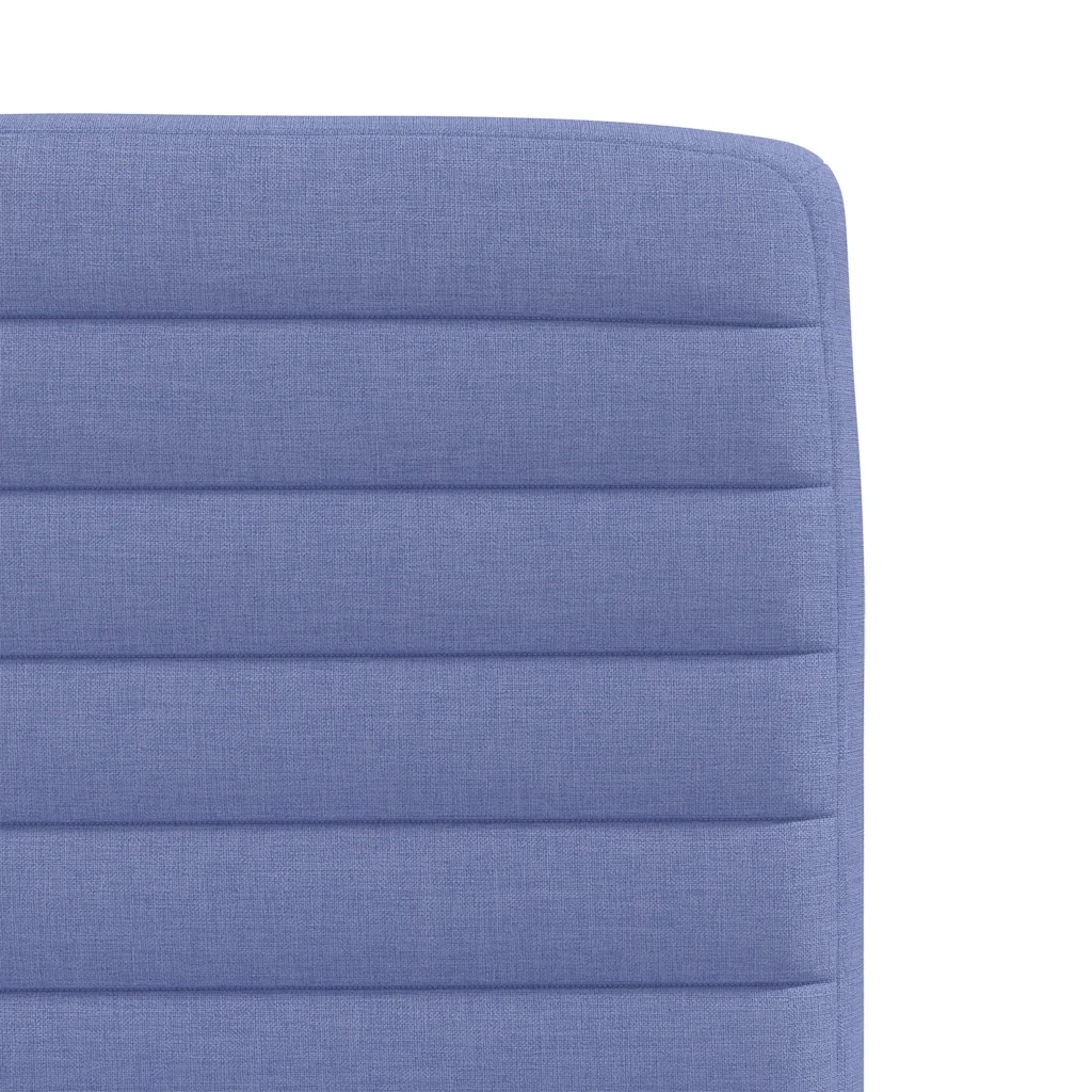Sedie da Pranzo 6 pz Blu Jeans in Tessuto 3315554