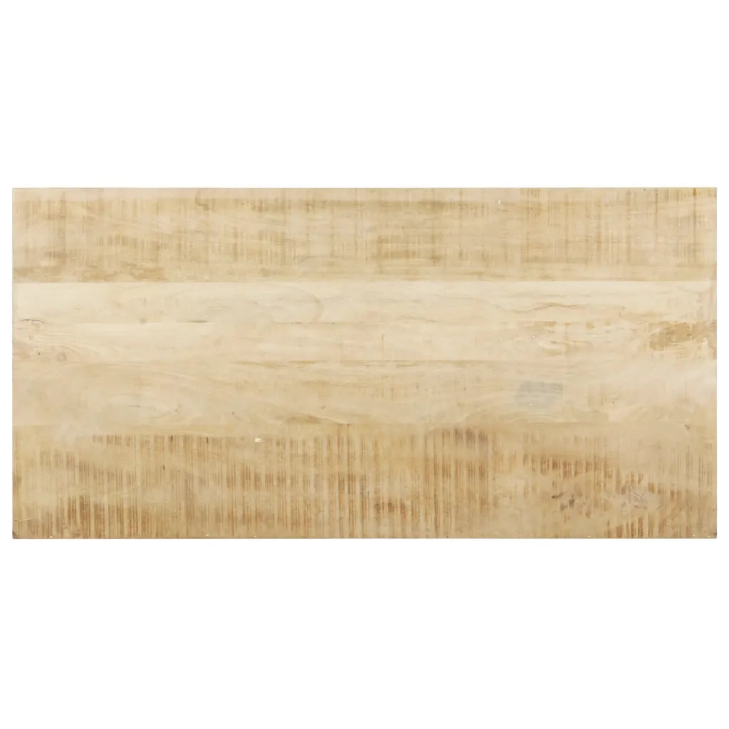 Tavolo da Pranzo 120x60x76 cm in Legno Massello di Mango  cod mxl 16551