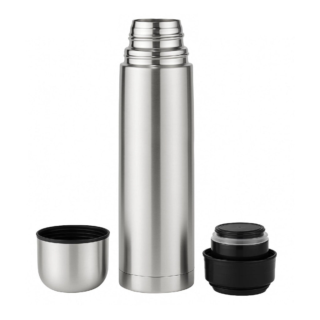 Termos Caffè In Acciaio Inox Borraccia Termica Doppia Parete Bevande Calde Fredde Thermos Senza Bpa Con Tappo Ermetico Bottiglia Viaggio Lavoro Sport 750 ml