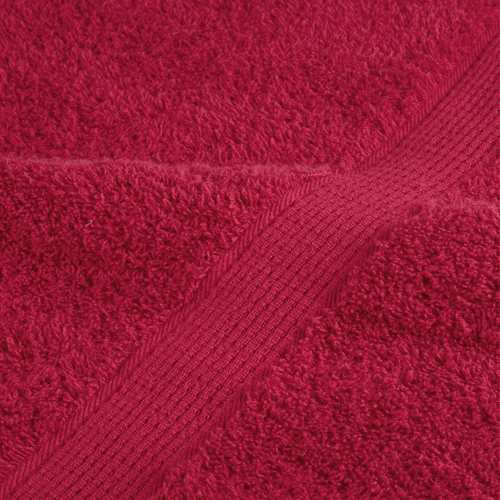 Asciugamani da Bagno SOLUND 2 pz Verdi 100x150 cm 600 g/mÂ²