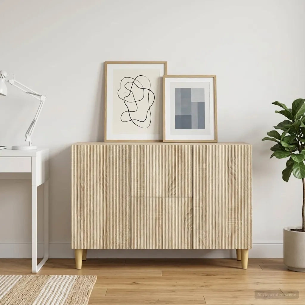 Credenza Rovere Sonoma 89 x 34,5 x 60 cm Legno ingegnerizzato 894657