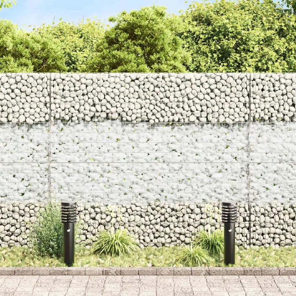 Sassi da Giardino Bianco 12 cm Vetro CFW9086014