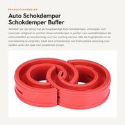 Ammortizzatore di Shock - Sicurezza Migliorata - Auto Ammortizzatore - Buffer TPE - Facile da Installare - Stabilità Migliorata - Eleva Chassis di 0,2-0,3 cm - Dampened