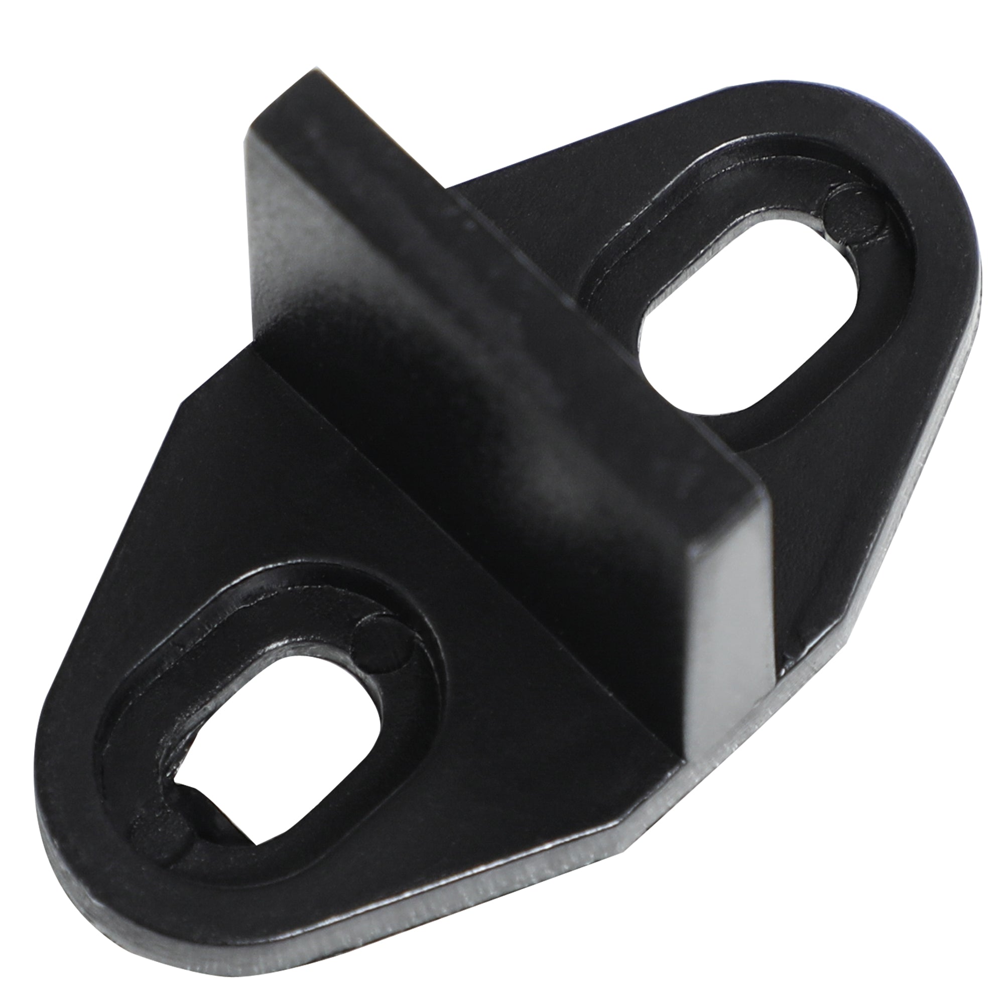 Kit Porta Scorrevole 200x40x0,6 cm con Binari Fermi e Guide in Acciaio Nero