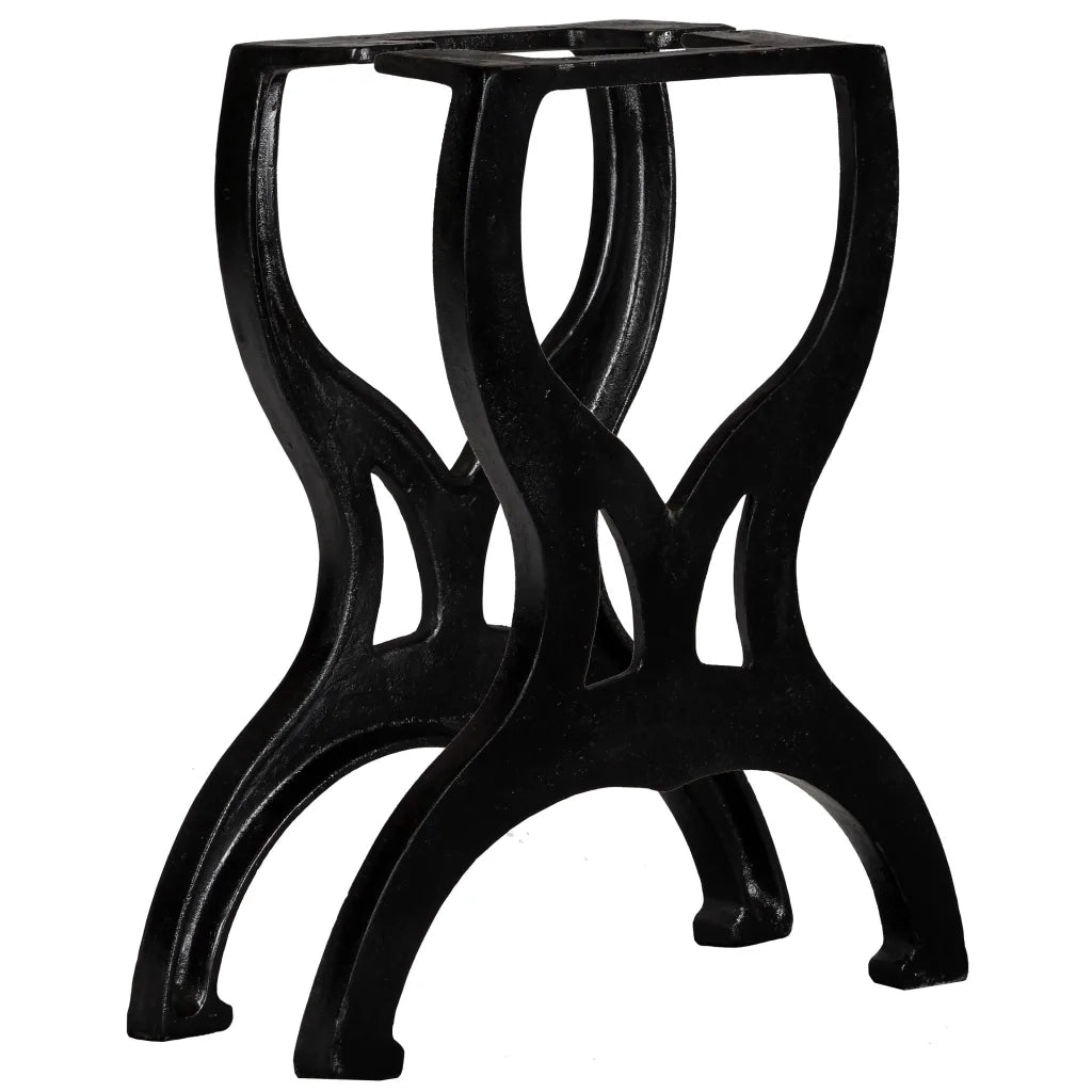 Gambe per Panca 2 pz a Forma di X in Ghisa cod mxl 55081