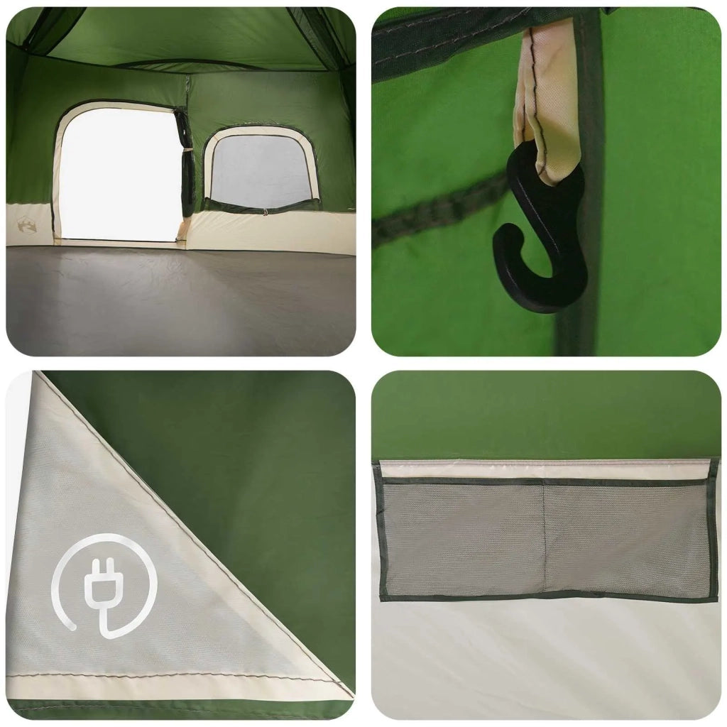 Tenda Istantanea Verde 340 x 280 x 190 cm