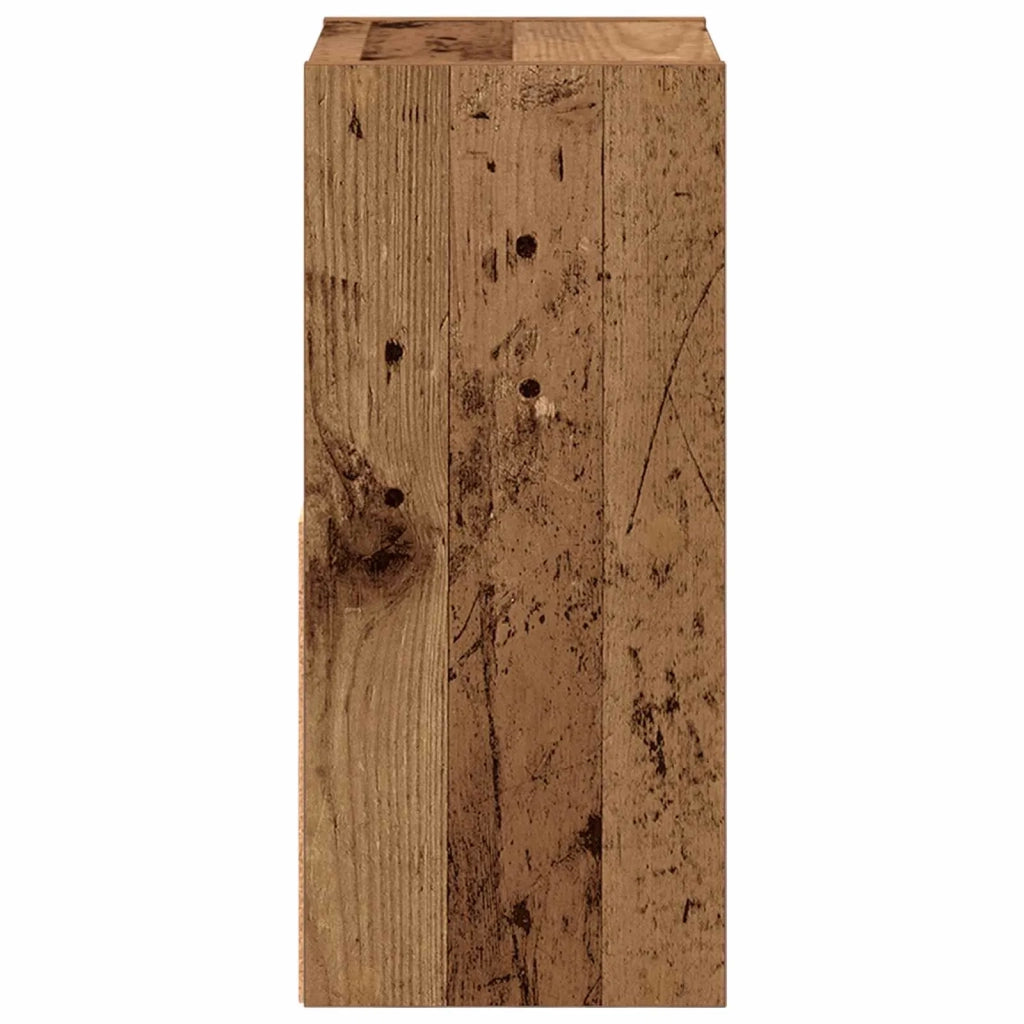 Comodino Legno vecchio 25,5 x 22 x 49,5 cm Legno multistrato