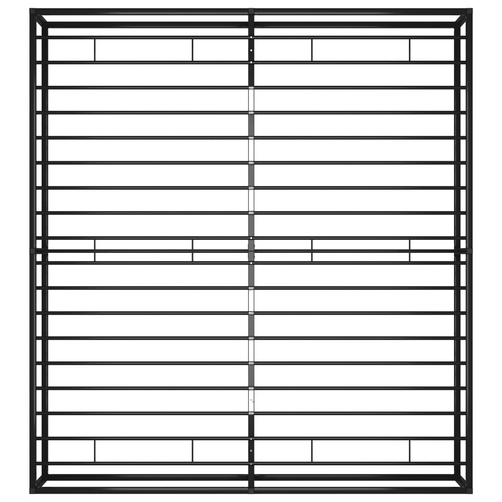 Giroletto Nero in Metallo 180x200 cm cod mxl 53491