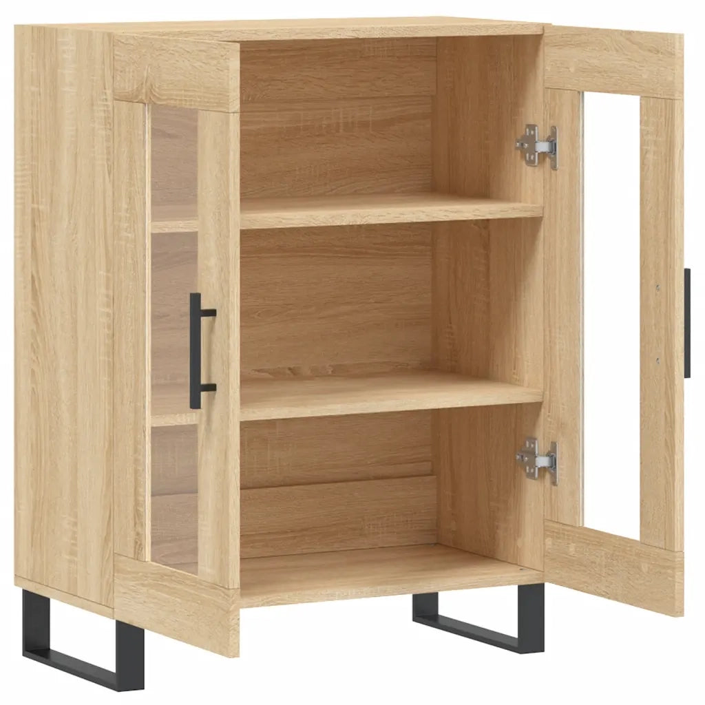 Credenza | Madia | Buffet da pranzo | Armadio da pranzo Rovere Sonoma 69,5x34x90 cm in Legno Multistrato