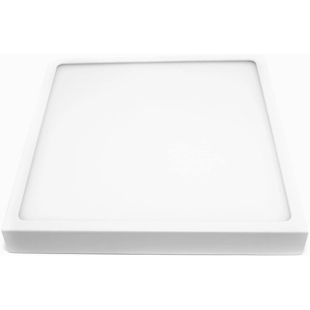 Trade Shop - Plafoniera Led Soffitto Lampade Plafoniere Da Soffitto Led 18w Resa 200w - -bianco Caldo  Quadrato    -
