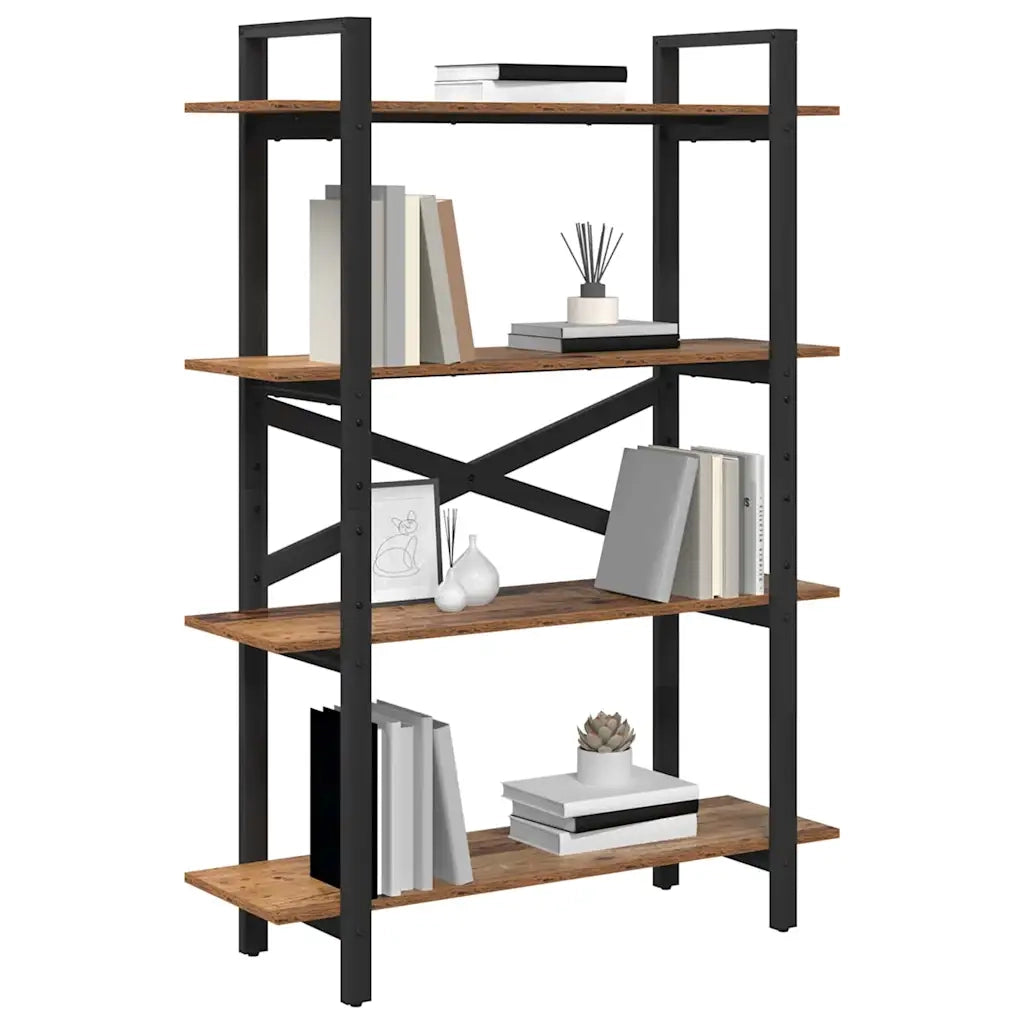 Libreria Legno vecchio 100 x 33,5 x 140 cm Legno multistrato 883944