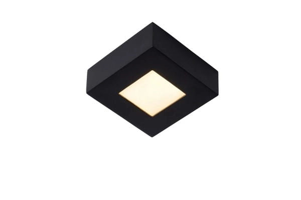 Plafoniera LED Lucide Brice 8W 3000K IP44 quadrata bianca