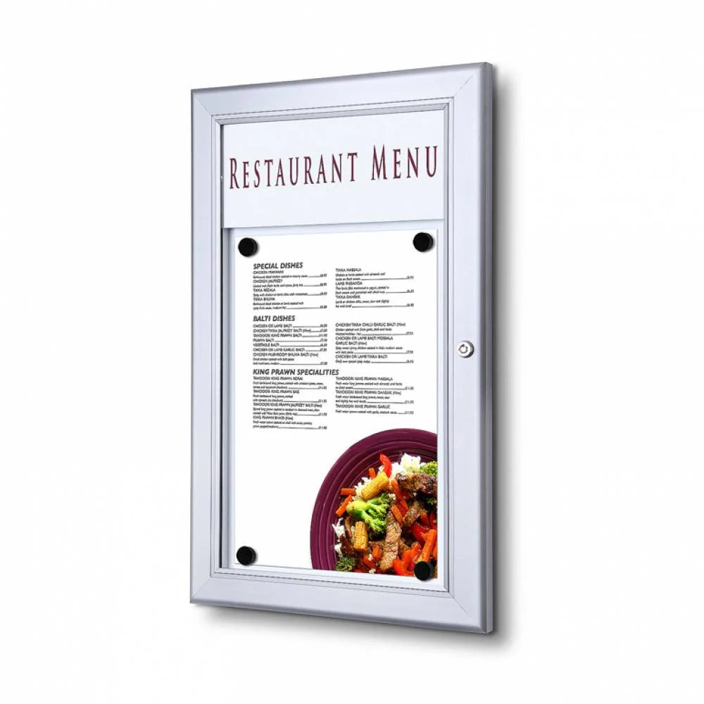 Bacheca per esterni porta Menu personalizzabile - 4xA4
