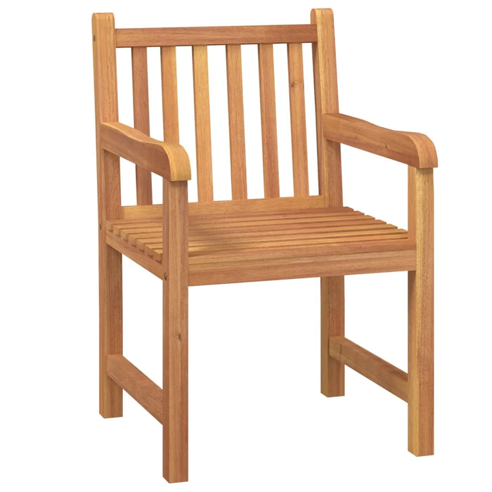 Set da Pranzo per Giardino 5 pz in Legno Massello di Teak cod mxl 44598