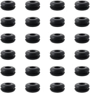 Pannello di trasferimento per porte - 24 pezzi - Tasselli di trasferimento in silicone - Rubinetto in silicone - Acqua e polvere impermeabili - Dimensioni 8,1x20x9,3mm/14,5x3,2mm - Tassello di trasferimento