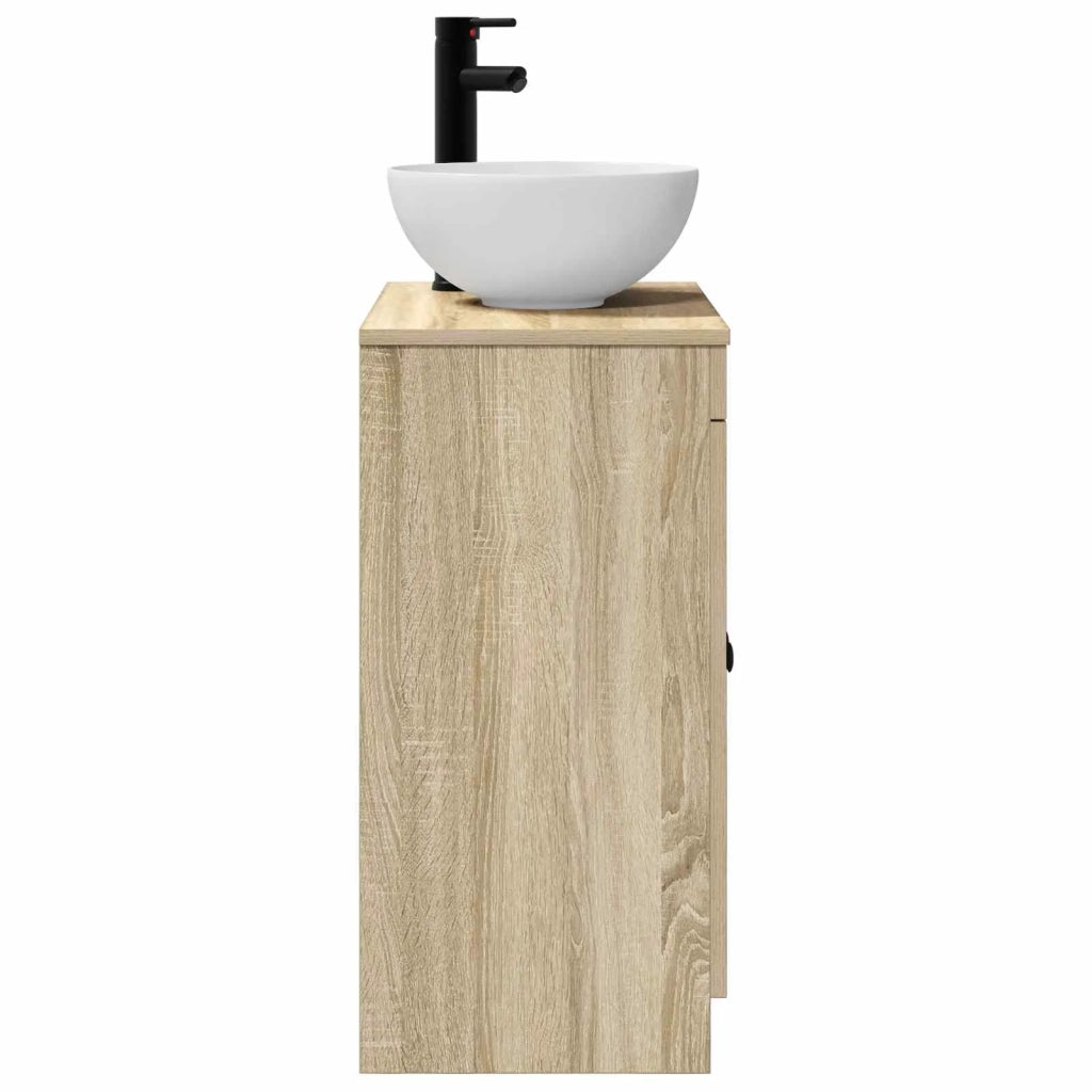 Mobile da bagno con lavabo Rovere Sonoma 54 x 35 x 83 cm