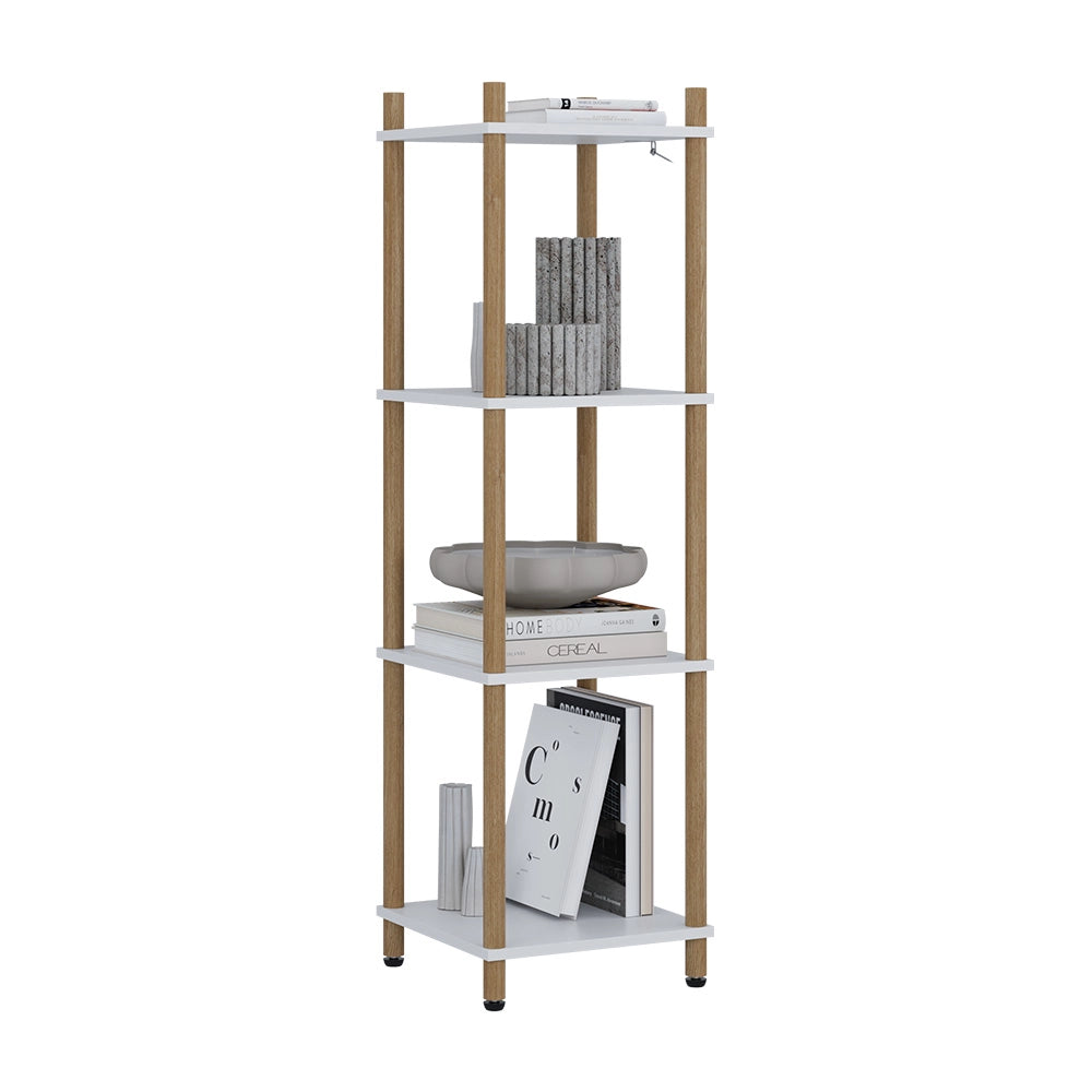 Vicco Libreria Bianco/pino 30 x 102.5 cm 4 ripiani