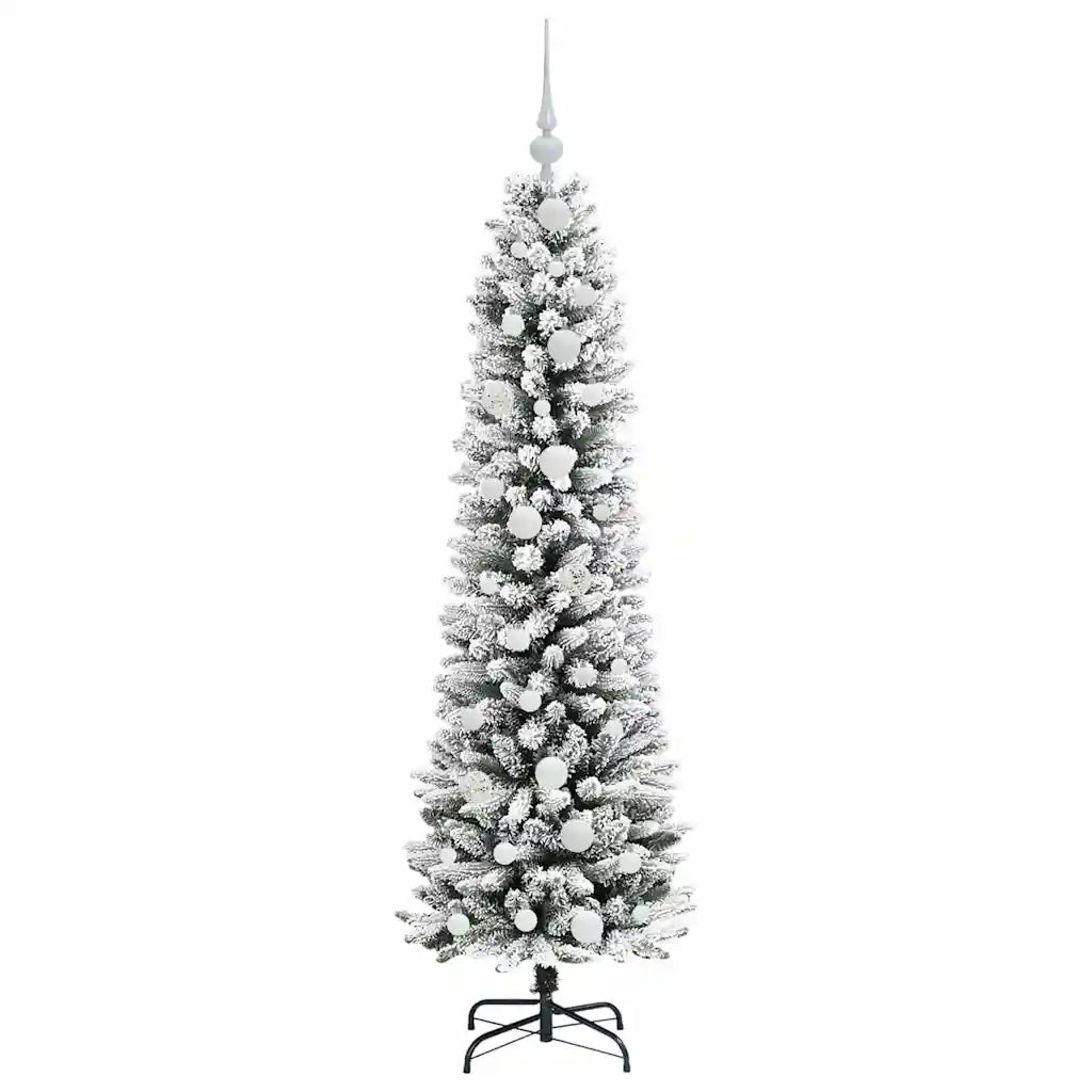 Albero di Natale | Decorazioni natalizie artificiale con 150 LED Bianco 150 cm