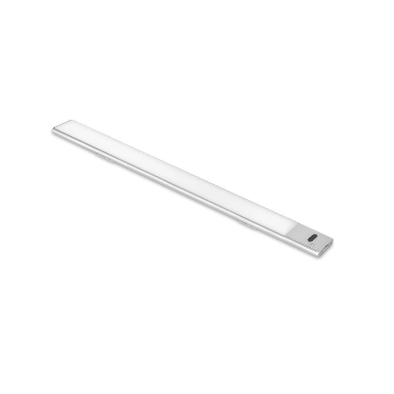 Lampada LED ricaricabile con USB Kaus con sensore di prossimità, L600mm, Tecnoplastica e Alluminio, Anodizzato opaco