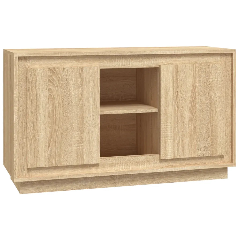 Credenza Rovere Sonoma 102x35x60 cm in Legno Multistratocod mxl 103774