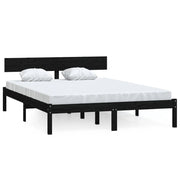 Letto matrimoniale | Letto per adulti | Giroletto in Legno Massello 120x190 cm Small Double