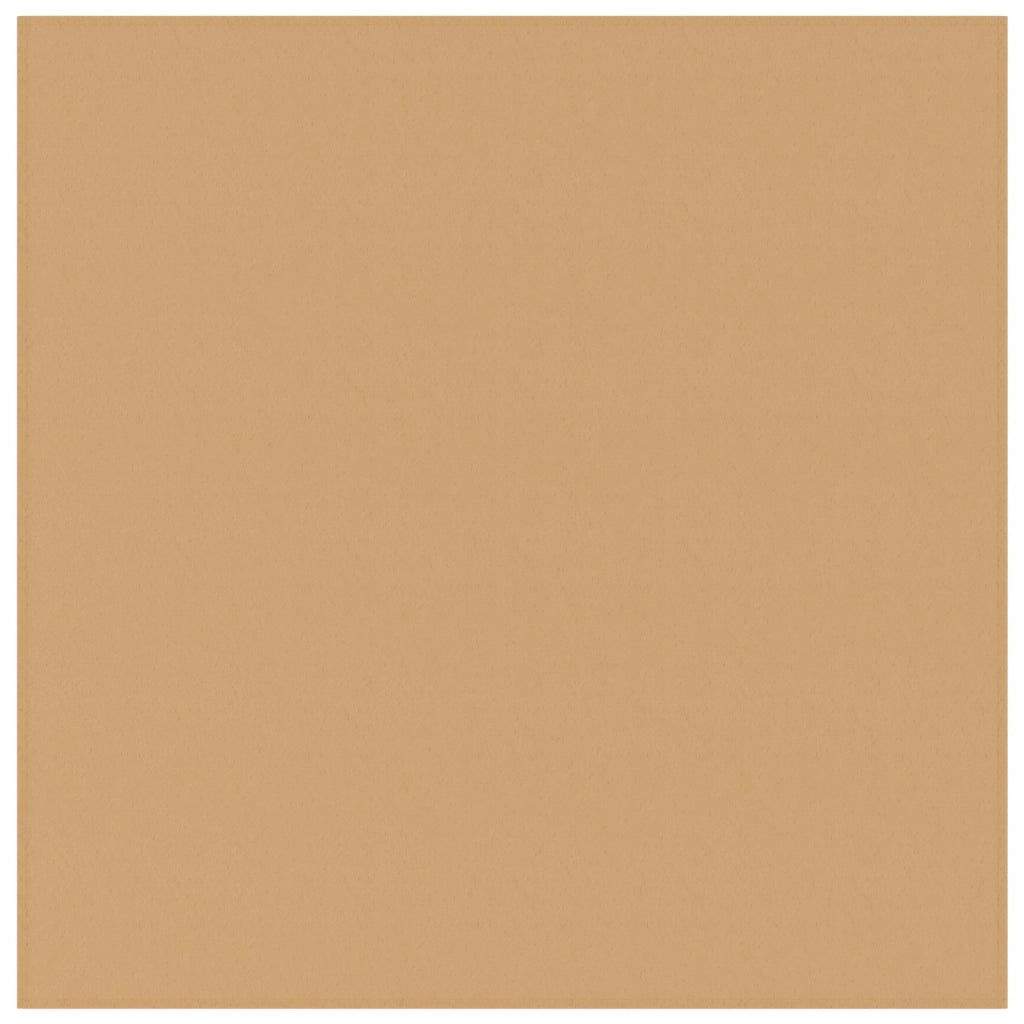 Tovaglia da Tavolo Quadrato Beige 90 x 90 cm Poliestere 42039816