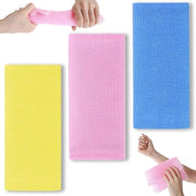 Wandschiuma esfoliante per doccia e corpo con loofah africano e coreano - Rosa, Giallo