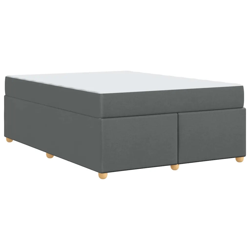 Struttura del letto Grigio scuro 140 x 200 cm Tessuto 3399357
