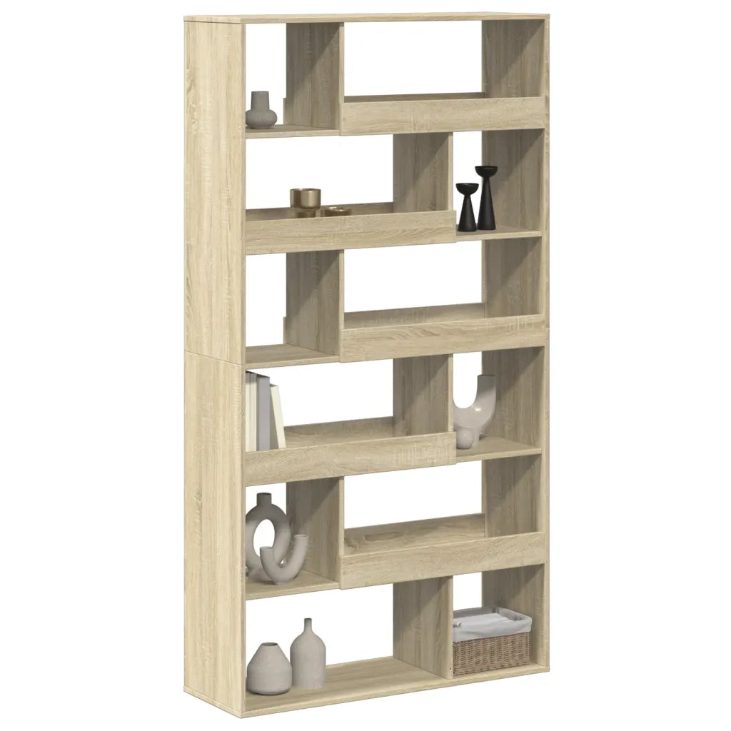 vidaXL Libreria Rovere Sonoma 100x33x187,5 cm in Truciolato