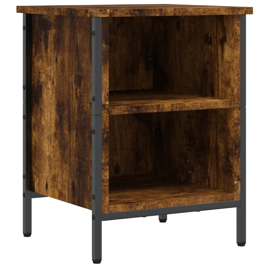 Scarpiera | Mobile per scarpe Rovere Fumo 38x35x50 cm in Legno Multistrato