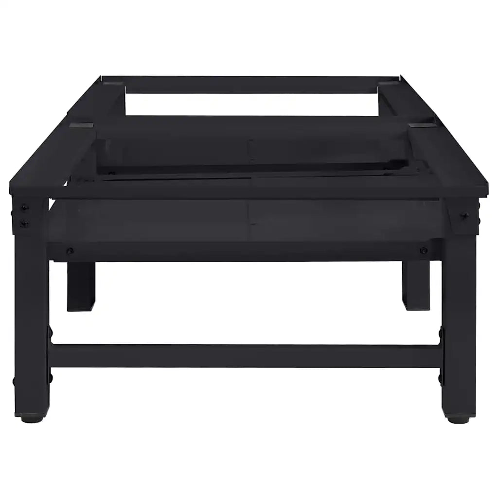 Pedestallo per Lavatrice 2 pcs Nero 124,5 x 61,5 x 32,5 cm