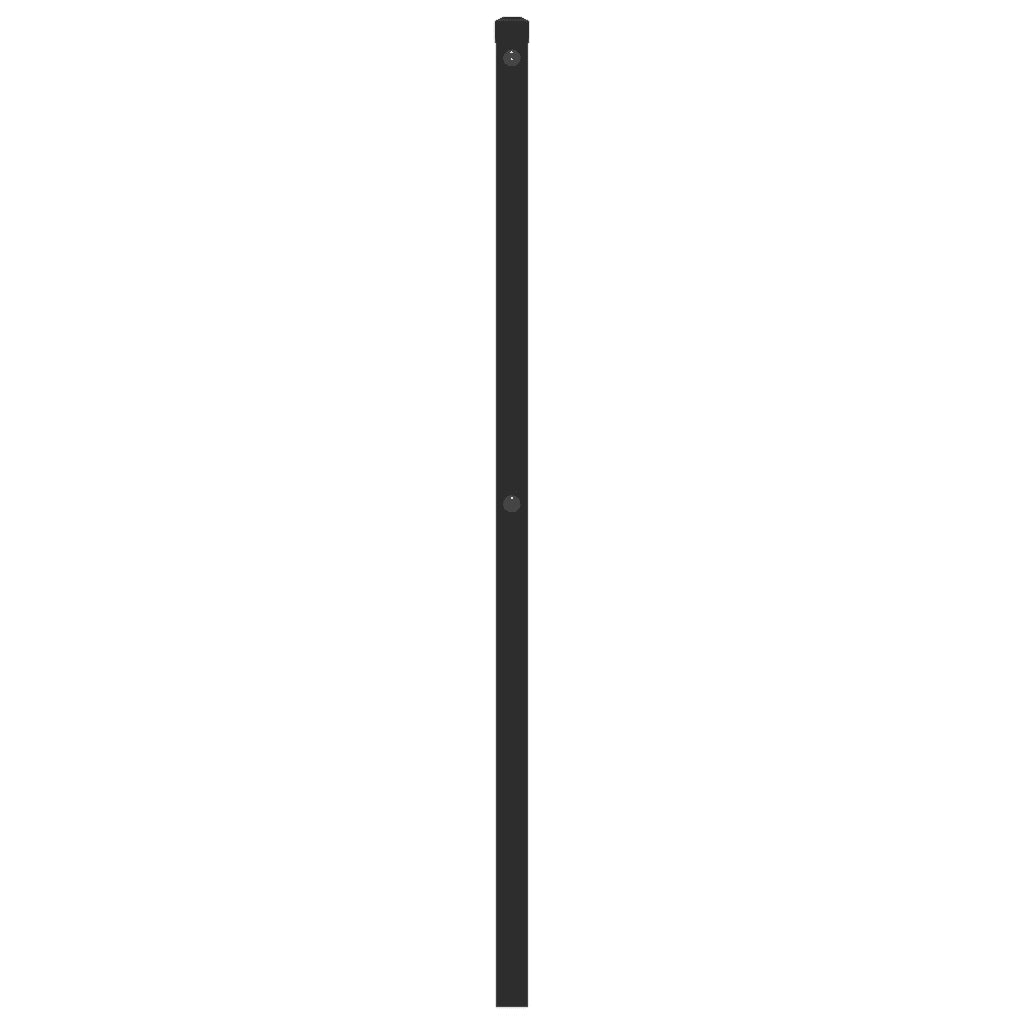 Testiera in Metallo-Testiera in Ferro-Testata Nero 107 cm 190341