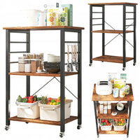 Armadietto mobile da 60x40x89 cm, colore marrone, pratico e funzionale.