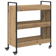 Carrello da Cucina Rovere artigianale 70 x 30 x 82 cm CFW3364496
