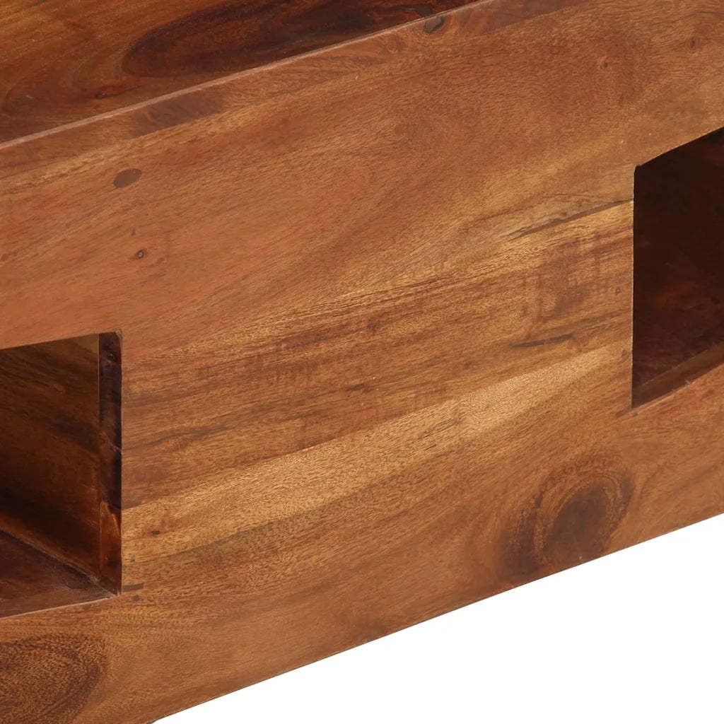 Tavolino da salotto | Tavolino da caff¨¨ | Tavolino da Soggiorno 90x60x30 cm Legno Massello di Acacia