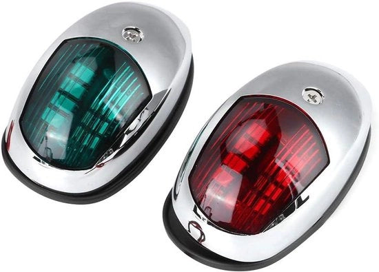 Cavo Impermeabile - 20 metri - Adatto per Barche 20M - Colori Verde e Rosso - Fuoco -