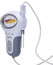 Sistema di Test di Acqua per Piscine con Display Grande - Misura pH e Qualità dell'Acqua - 1 x CL2 Analizzatore - Inclusa Guida d'Uso - Test di Qualità dell'Acqua per Piscine