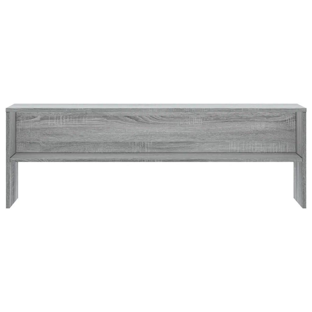 Mobile Porta TV Grigio Sonoma 120x40x40 cm in Legno Multistrato