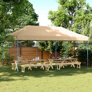 Tenda da Festa Pieghevole Pop-Up Beige 580x292x315 cm 4004935